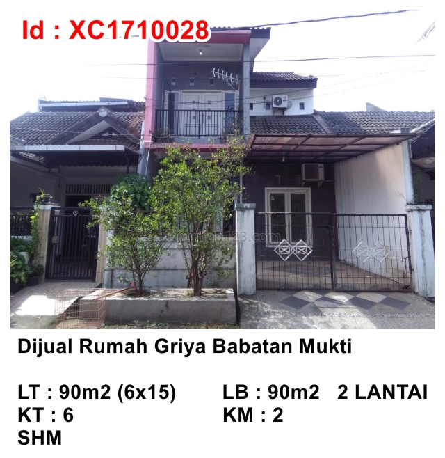 Rumah Griya Babatan Mukti, Citraland, Surabaya