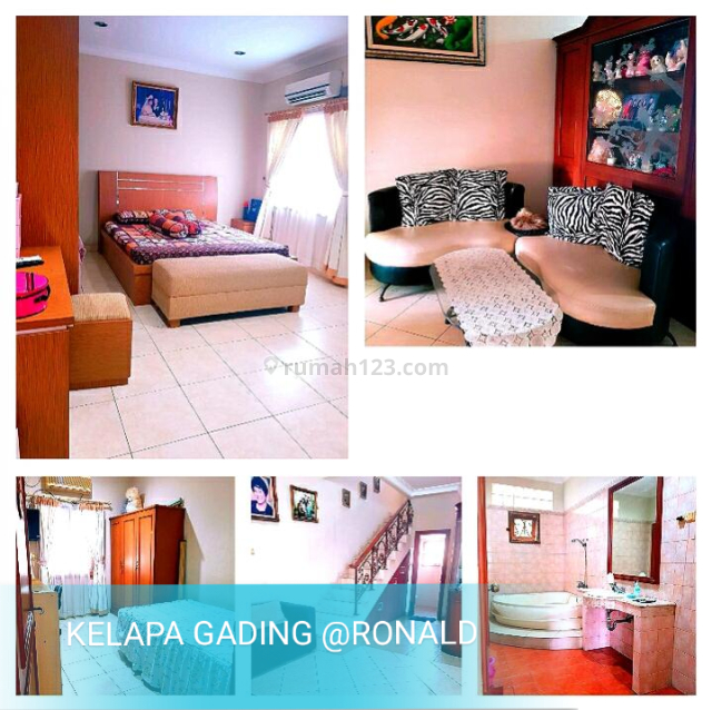 OWNER BU!! GADING RESIDENCE 8X18 RAPI HADAP TIMUR, Kelapa Gading, Jakarta Utara