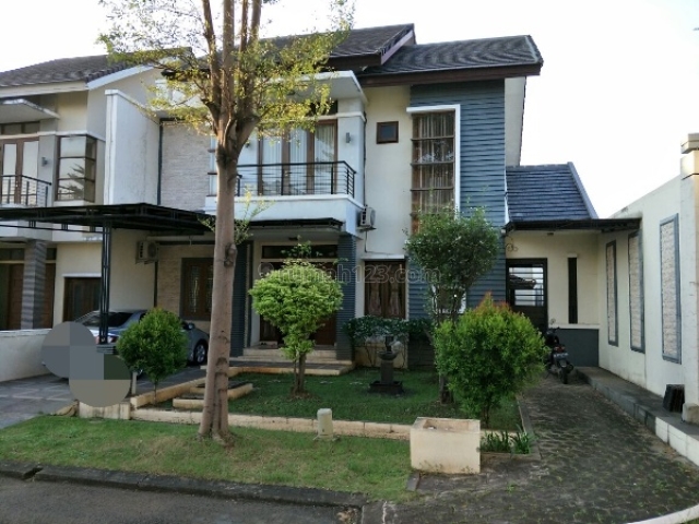 Rumah dlm Cluster Heliconia Lt 247m 2 lantai semi furnish, Bekasi Barat, Bekasi