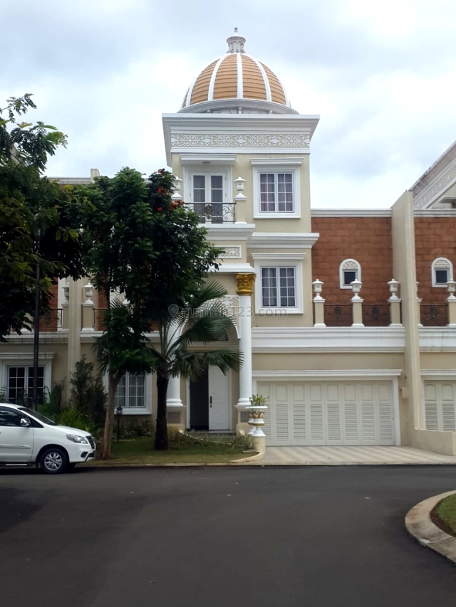 Rumah 3 lantai, Semi furnish Davinci, cluster Bellano, Illago, Gading Serpong, L obelisco, due, Gading Serpong IL Lago, Tangerang