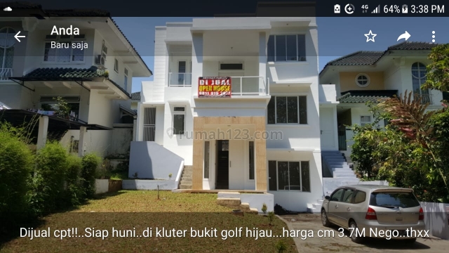 Rumah Cantik Minimalis siap Huni, Sentul City, Bogor
