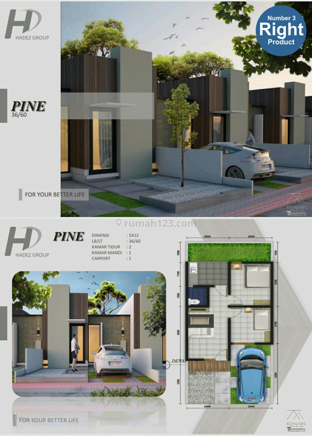 Rumah cluster murah jatiasih central city dekat tol cikunir bekasi, Jati Asih, Bekasi