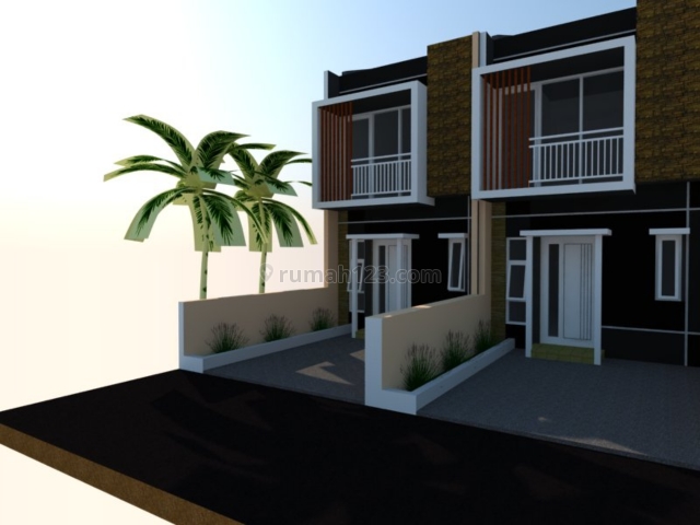 Rumah Baru 2 lantai di jatisampurna lokasi strategis selangkah dri mercubuana, Jatisampurna, Bekasi