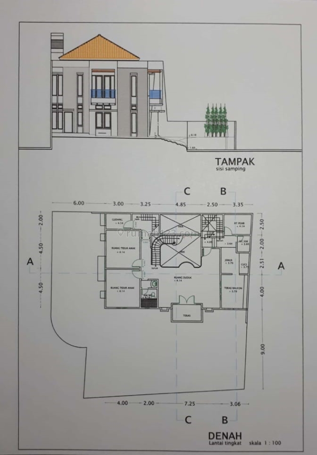 Rumah di Puri Indah Blok K, Puri Indah, Jakarta Barat