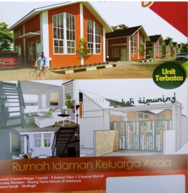 Rumah murah cantik di cimuning bekasi, Cimuning, Bekasi