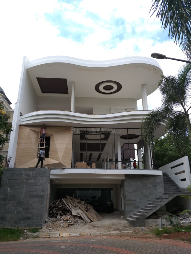 BANGUNAN BARU Rumah MEWAH PIK ROME Pantai Indah Kapuk, Pantai Indah Kapuk, Jakarta Utara