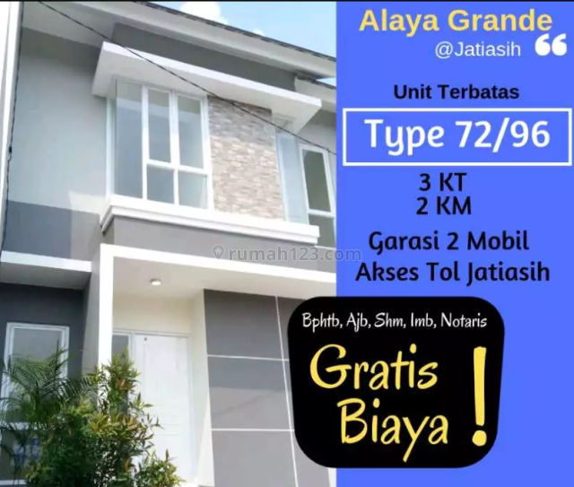 Rumah Baru Minimalis modern Termurah Asabri Jatiasih | RumahPRO, Jati Luhur, Bekasi