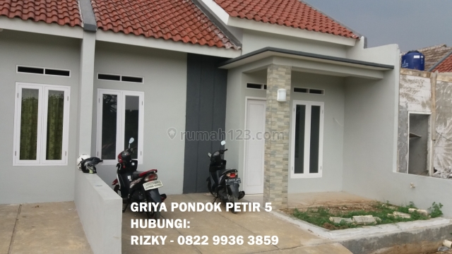 Rumah Pamulang Griya Pondok Petir 5 harga bersahabat spek paling bagus, Sawangan, Tangerang