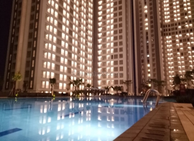 Serpong M-Town Residence, studio semi furnish,per 6bulan, view pool, gading serpong, bsd, tangerang, karawaci, Gading Serpong, Tangerang