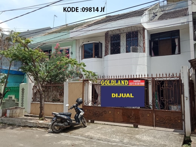 KODE :09814(Jf) Rumah Sunter, Hadap Timur, Luas 9x23 Meter, Sunter, Jakarta Utara