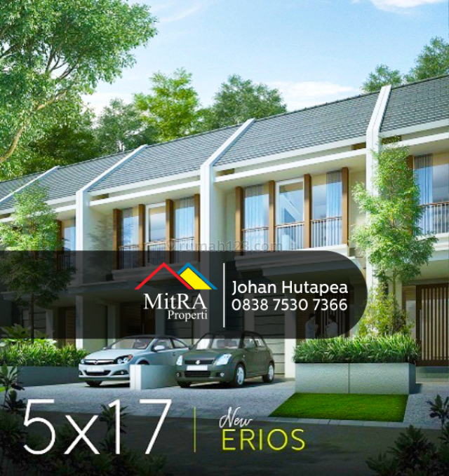 Rumah dalam Perumahan modern di Joglo Jakarta Barat, Kreo, Tangerang