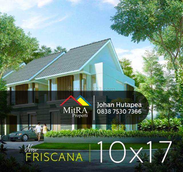 Rumah dalam Perumahan modern di Joglo Jakarta Barat, Kreo, Tangerang