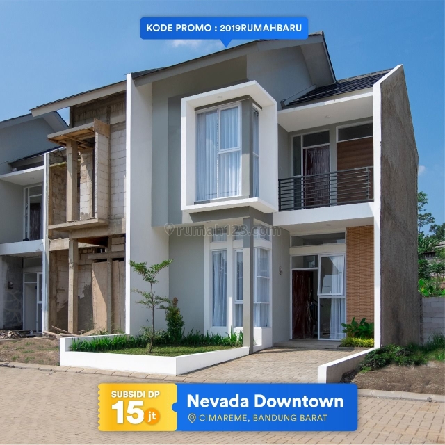 Rmh Cantik Stategis Best Seller Cimareme Dp bs dicicil 12 X, Batujajar, Bandung Barat