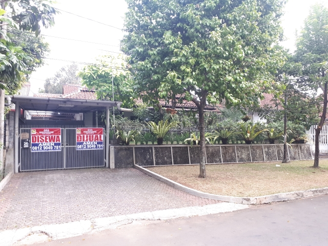 Rumah kolonial di mentengnya bogor taman kencana, Taman Kencana, Bogor