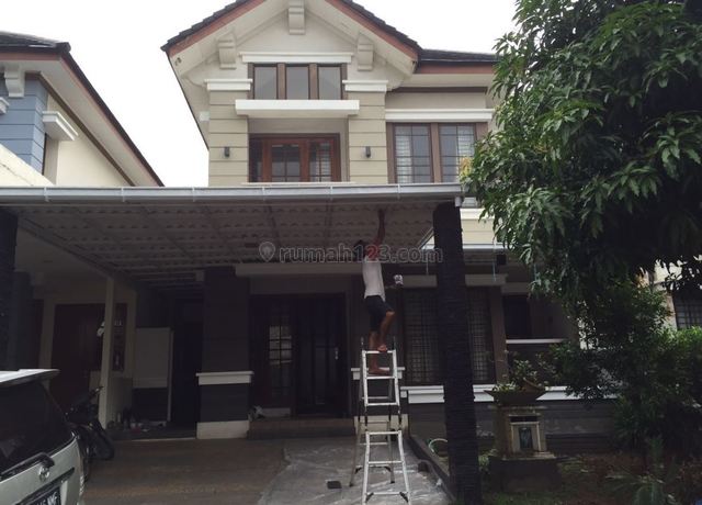 Rumah Cantik Vermont Park Land, BSD City, Tangsel siap huni, BSD City, Tangerang