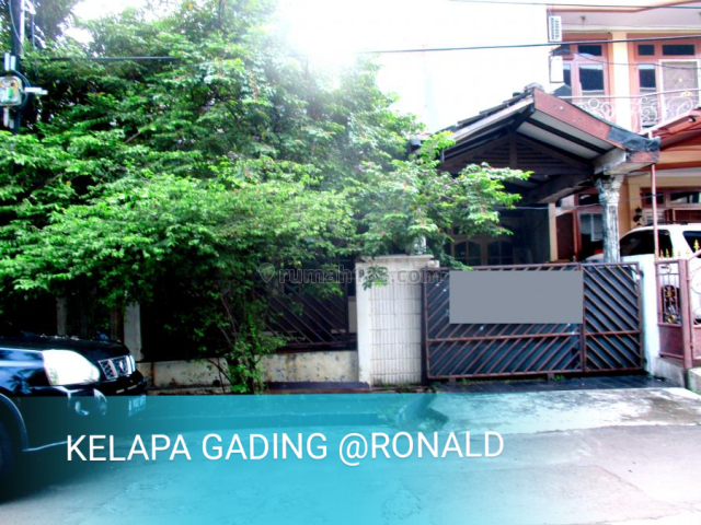 LEPAS CEPATT!! BU!! RUMAH TUA 8X16 JLN 3 ROW KELAPA GADING SUMMARECON, Kelapa Gading, Jakarta Utara