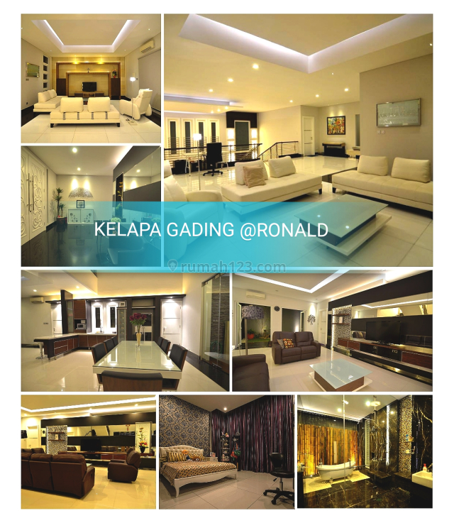 BU BANGET!! MURAHH! GADING PELANGI 600M FULL FURNISH MEWAH KELAPA GADING, Kelapa Gading, Jakarta Utara