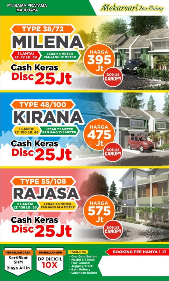 rumah di cilame ngamprah bandung barat, Ngamprah, Bandung