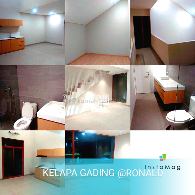 CAKEPP BANGET! GADING INDAH BRAND NEW 6X15 BELAKANG MAL MKG, Kelapa Gading, Jakarta Utara