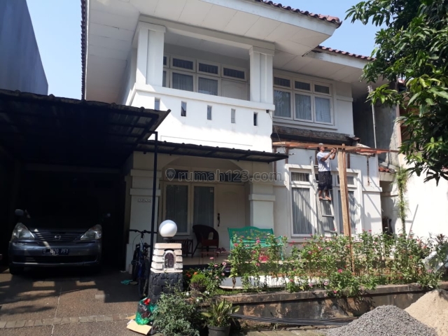 Bintaro Jaya sek.9, cluster, lingkungan bagus, bangunan rapih, ada taman belakang, Bintaro, Tangerang