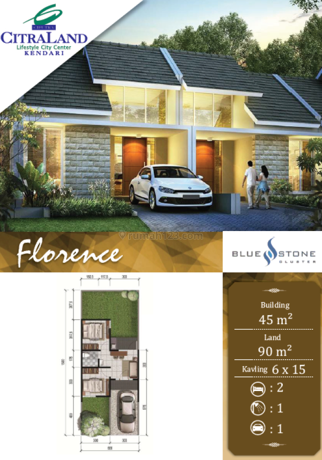 CitraLand Kendari - Cluster Blue Stone, Poasia, Kendari