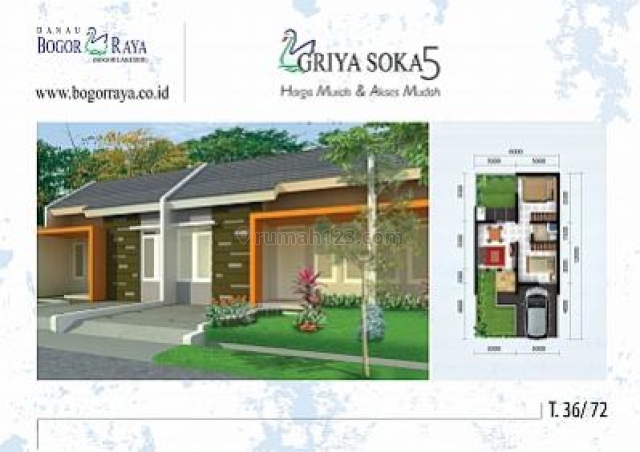 Rumah Baru siap huni rumah cantik dan minimalis, Sukaraja, Bogor