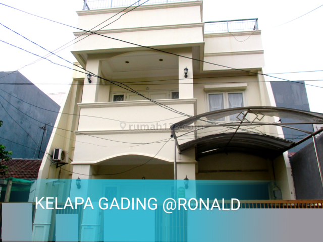 MANTAP ABISSS!! RUMAH KELAPA CENGKIR 8X18 JALAN LEBARR KELAPA GADING, Kelapa Gading, Jakarta Utara