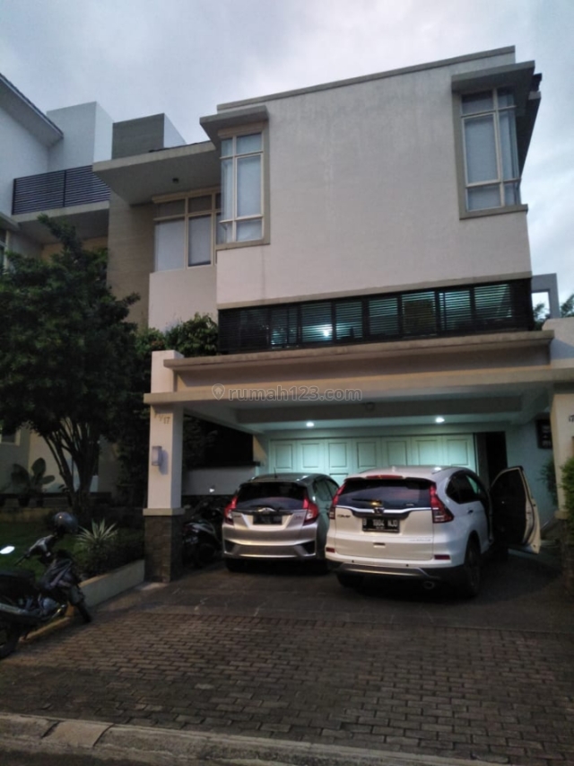 Rumah mewah design menawan, BSD Telaga Golf, Tangerang