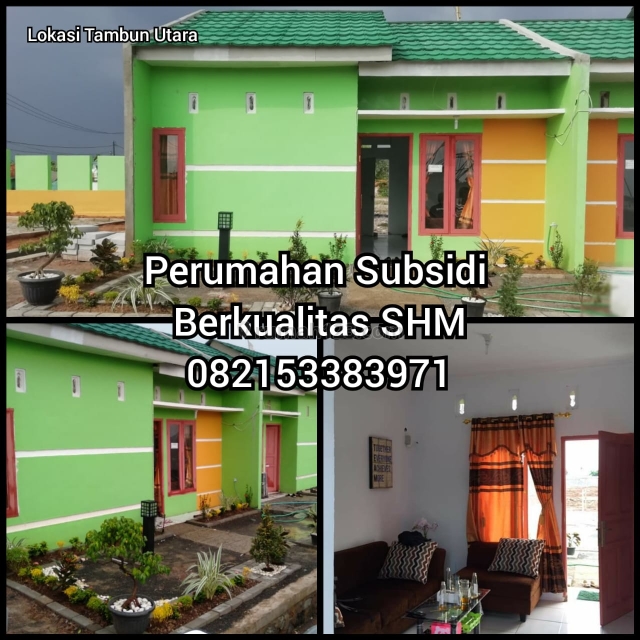 Perumahan Subsidi Berkualitas Sertifikat SHM di Bekasi Utara, Bekasi, Bekasi