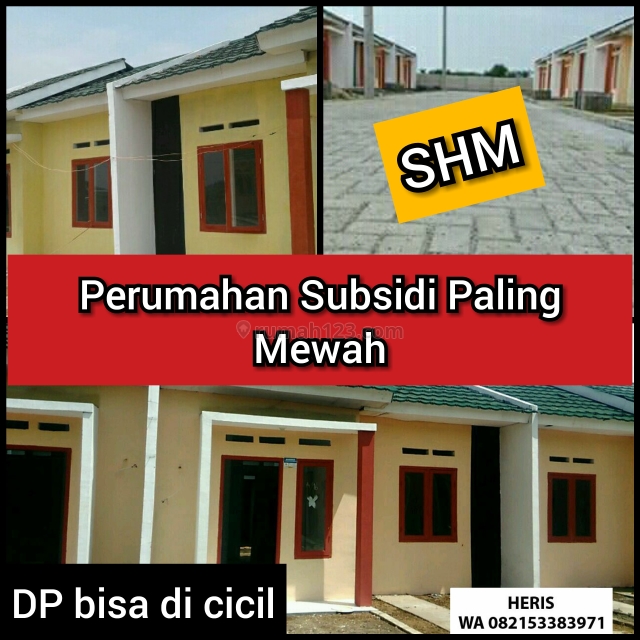 Perumahan Subsidi Bekasi SHM Bebas Banjir DP Murah, Tambun Utara, Bekasi