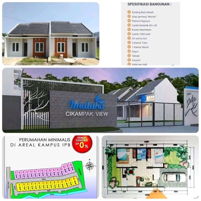 Hot promo rumah dekat tempat wisata, Ciakret, Bogor