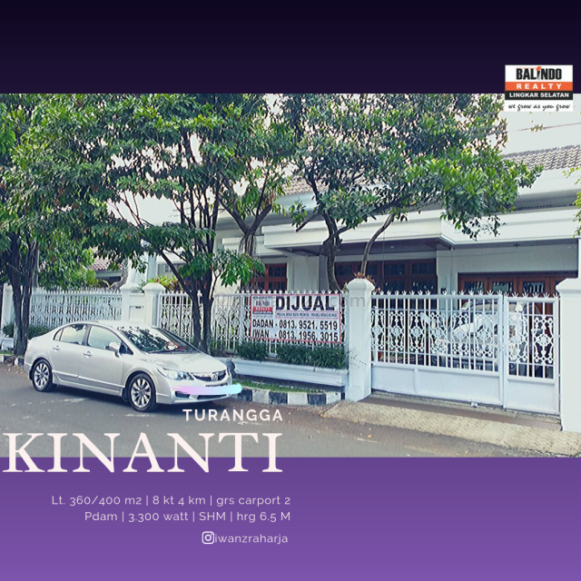 rumah cantik kinanti, Turangga, Bandung