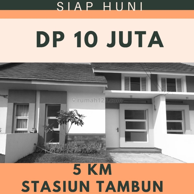 DP 10 JUTA ALL IN. Rumah Idaman 13 Menit ke Stasiun Tambun. KPR DIBANTU., Bekasi, Bekasi