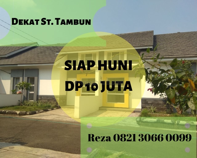 KPR DIBANTU. DP 10 JUTA ALL IN. Rumah Idaman 13 Menit ke Stasiun Tambun., Tambun Selatan, Bekasi
