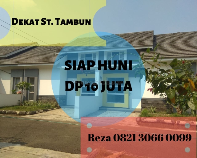 SIAP HUNI! DP 10 JUTA ALL IN. Rumah Idaman 13 Menit ke Stasiun Tambun. KPR DIBANTU., Tambun Selatan, Bekasi