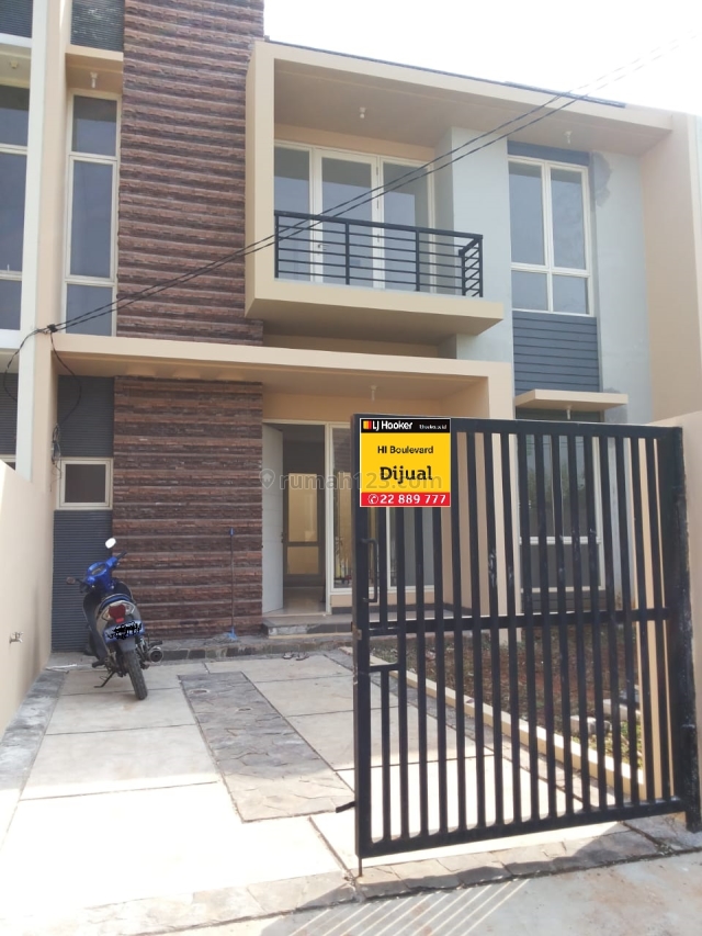 Rumah 2 lantai full renovasi di cluster ifolia harapan indah Bisa KPR, Medan Satria, Bekasi