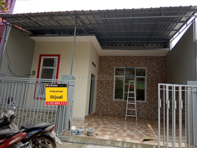 Rumah full renovasi siap huni Rp 740 juta di harapan indah bisa KPR, Medan Satria, Bekasi
