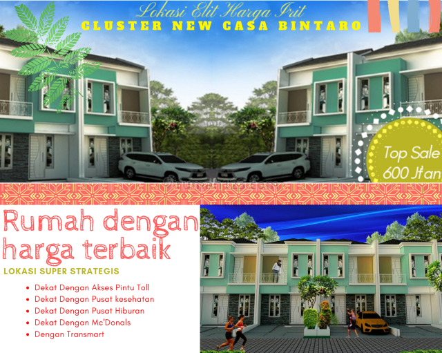 Wowww Promo besar Rumah 2 LT berlokasi super strategis 3 menit akses pintu Toll, Alfa Indah, Jakarta Barat