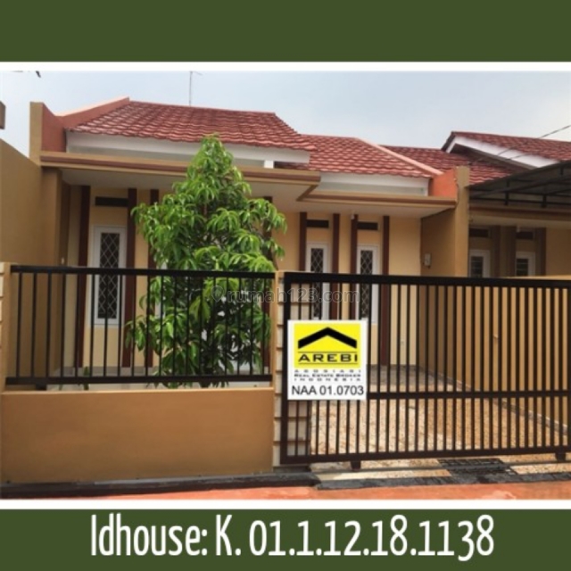Rumah dalam cluster di jatiwaringin, Bekasi Kota, Bekasi