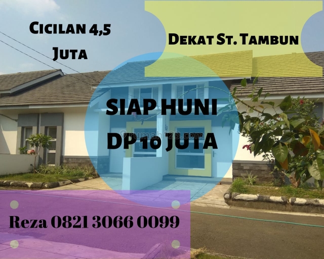 DP 10 JUTA ALL IN. KPR DIBANTU. Rumah Idaman 13 Menit ke Stasiun Tambun., Cibitung, Bekasi