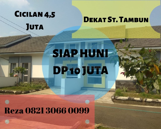 MURAH STRATEGIS. DP 10 JUTA ALL IN. Rumah Idaman 13 Menit ke Stasiun Tambun. KPR DIBANTU., Cibitung, Bekasi