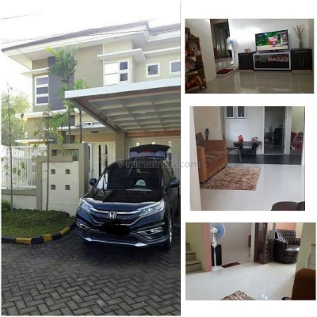 Rumah Menteng Regency Model Minimalis Bangunan 2 Lantai Full Furnish, Driyorejo, Gresik