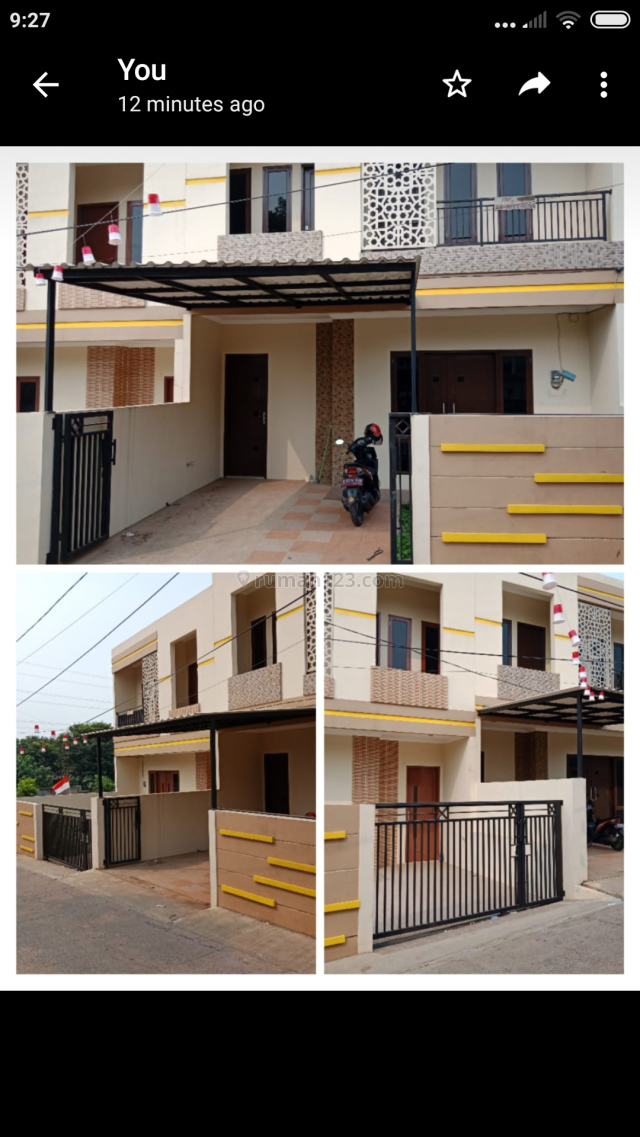 Rumah Baru cinere,siap huni, lokasi strategis,bisa kpr, dekat k mall, Cinere, Jakarta Selatan