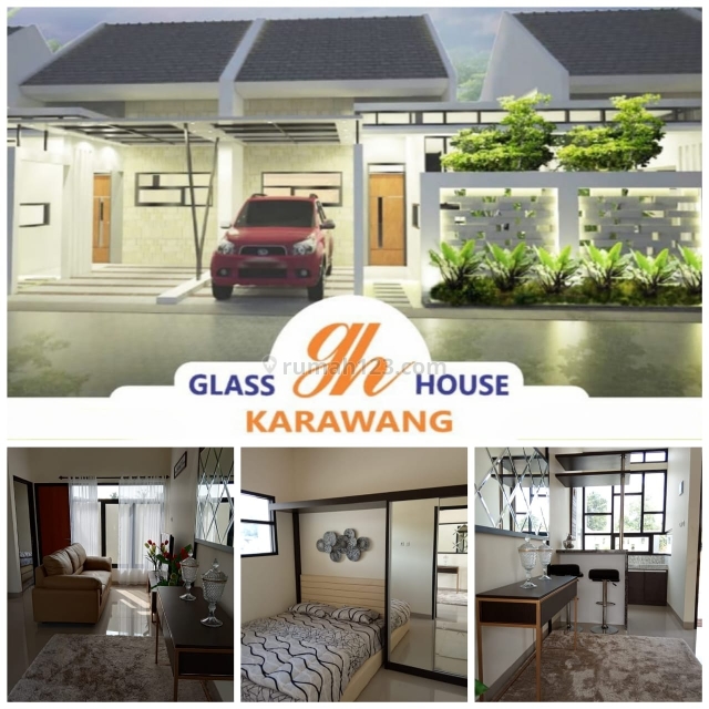 2,5 JUTA ALL IN TERIMA KUNCI!!, Glass House Hunian Mewah di Karawang, Jababeka, Bekasi