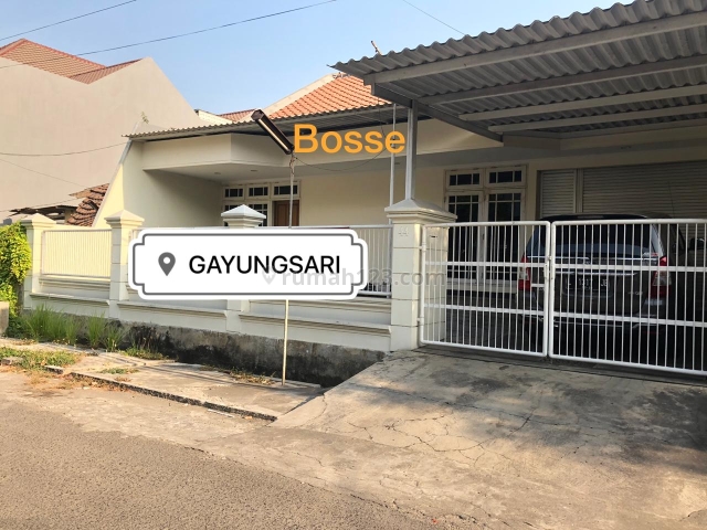 Rumah Siap Huni 1 Lantai Terawat di Gayungsari, Gayungan, Surabaya