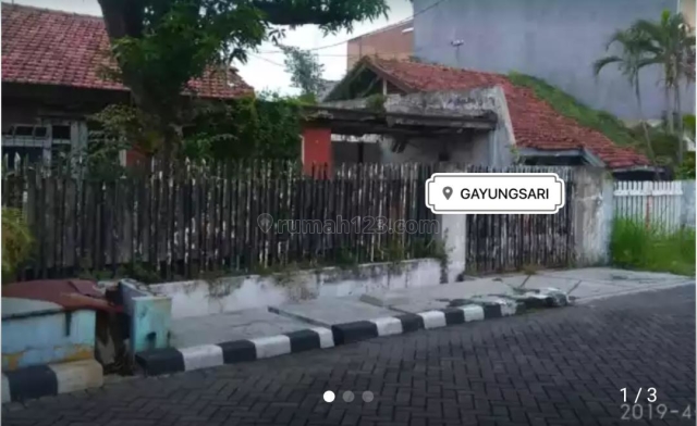 Rumah Tua di Gayungsari, Gayungan, Surabaya