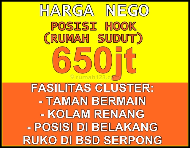 gambar rumah bsd serpong, Kampung Utan, Tangerang