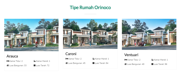 HUNIAN TERBAIK AREA SENTUL : Cluster Orinoco - Citra Sentul Raya, Sentul, Bogor