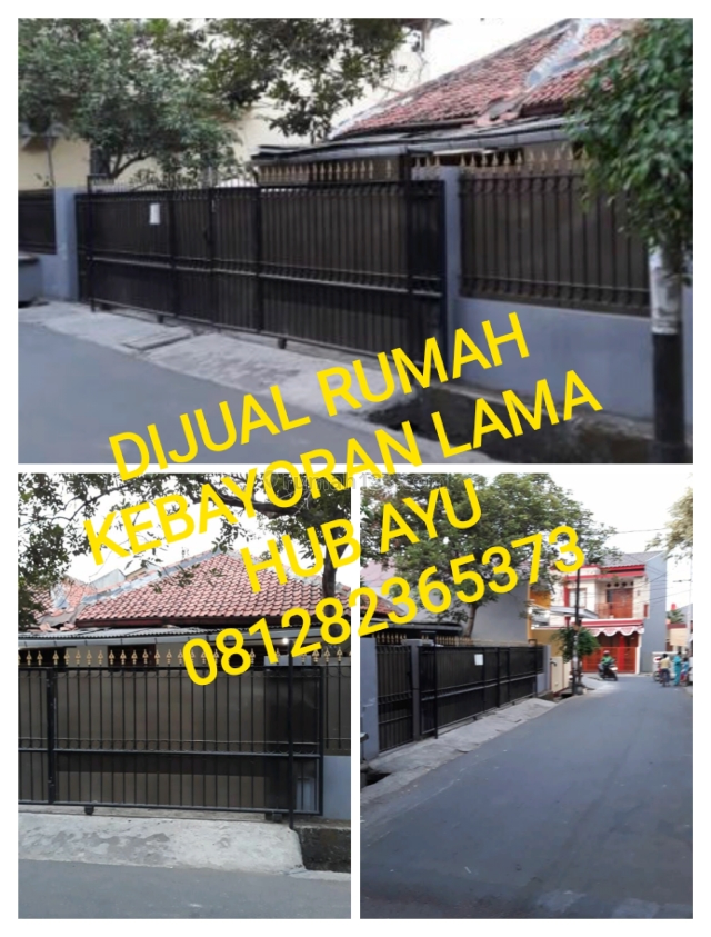 MELALUI LELANG, RUMAH KEBAYORAN LAMA, HUB AYU 0812 82365373, Kebayoran Lama, Jakarta Selatan