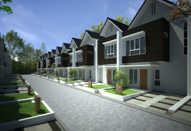 RUMAH MURAH DI CIMAHI FREE SURAT dan PAJAK dekat Exit Tol Pasteur di Cihanjuang, Pasteur, Bandung